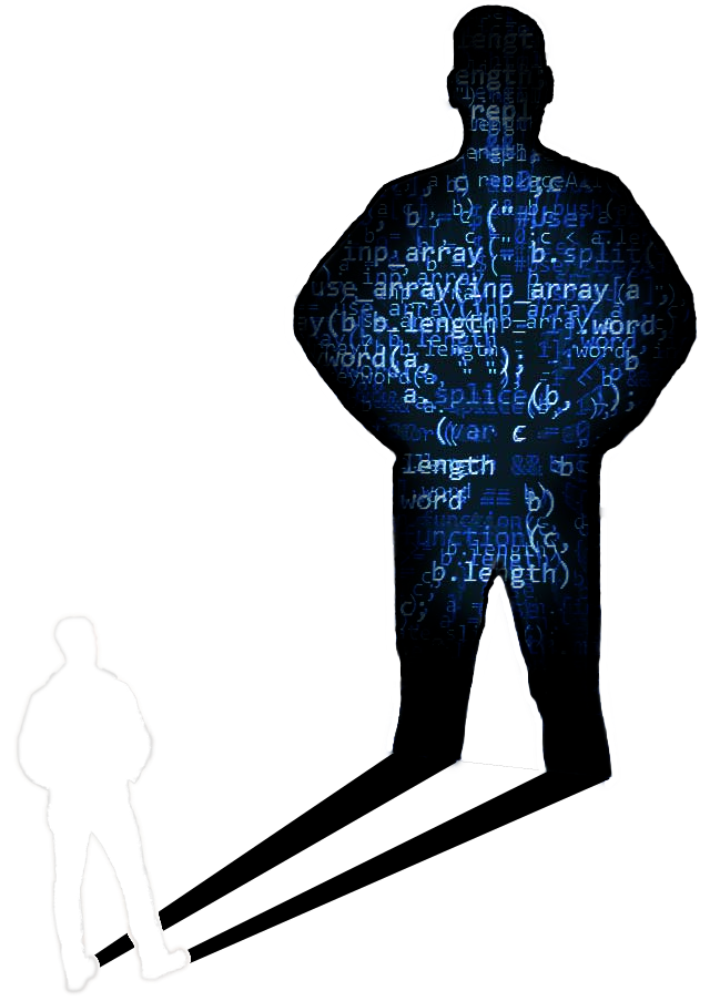 code silhouette